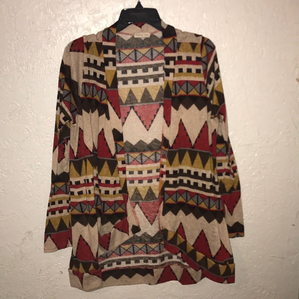 Patterned Cardigan